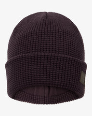 Cloud Waffle Beanie Men|Accessories/Plum