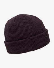 Cloud Waffle Beanie Men|Accessories/Plum