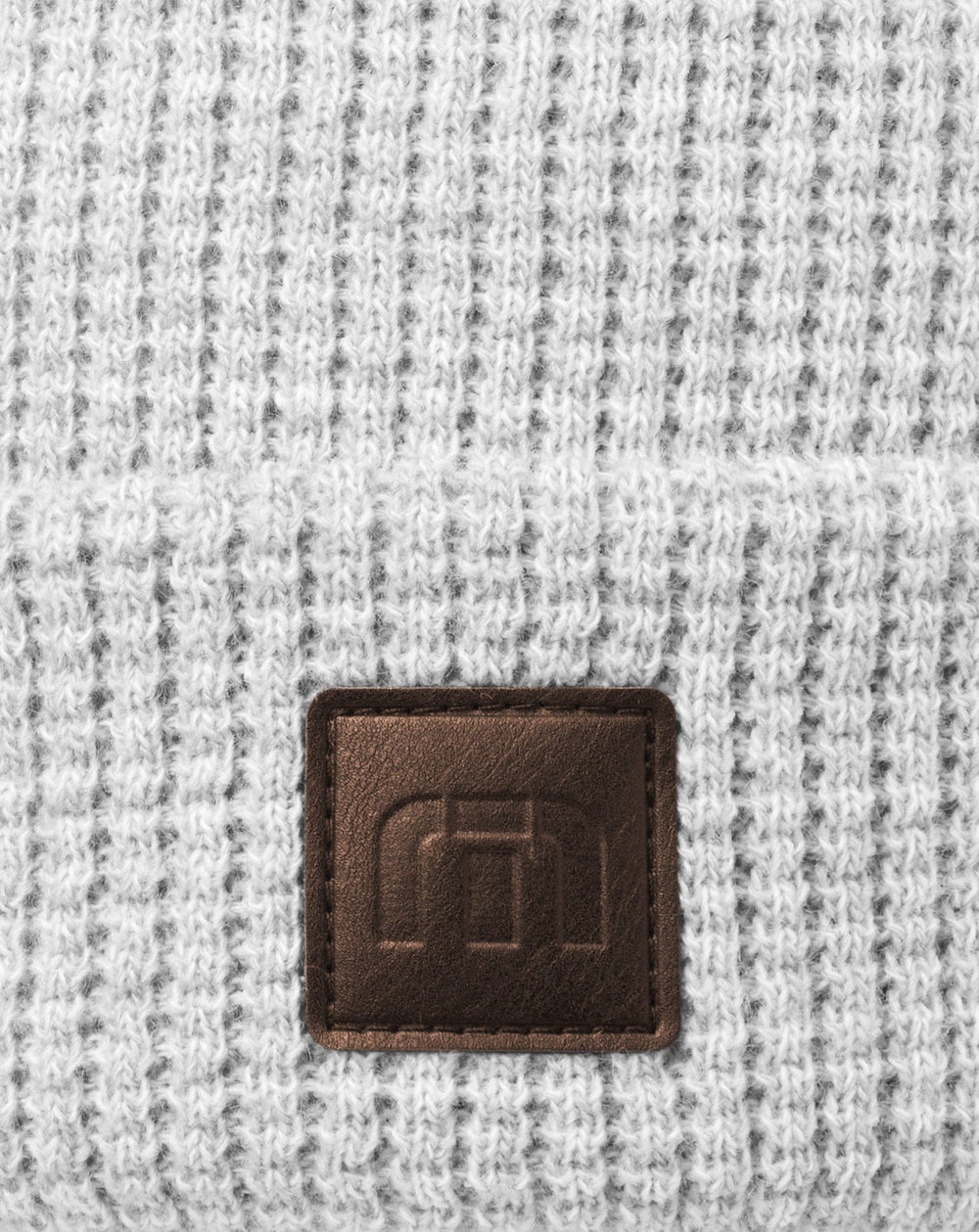 Cloud Waffle Beanie Men|Accessories/Heather Grey