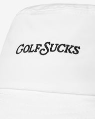 Golf Sucks Bucket Hat Men|Accessories|Golf/White