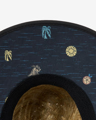 Key Lime Dream Straw Hat Men/Straw