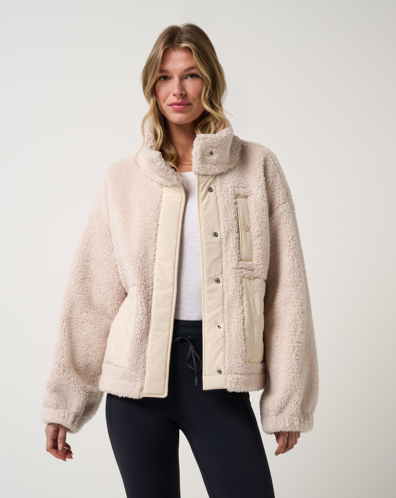 Clubside Sherpa Jacket Women/Brazilian Sand