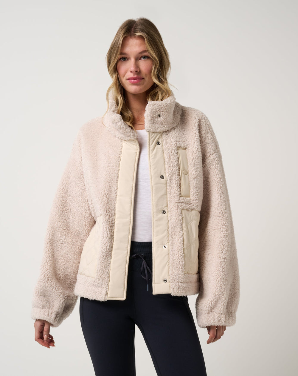 Clubside Sherpa Jacket Women/Brazilian Sand