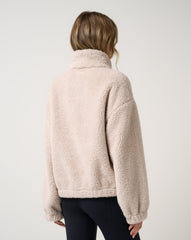 Clubside Sherpa Jacket Women/Brazilian Sand