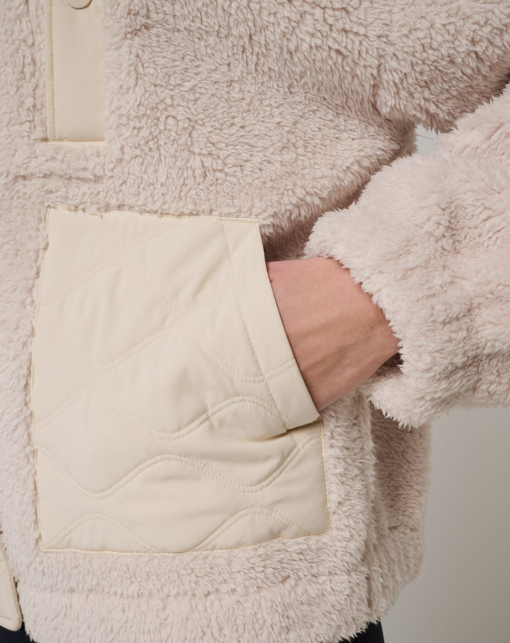 Clubside Sherpa Jacket Women/Brazilian Sand