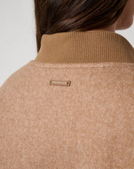 Clubside Varsity Bomber Women/Heather Chestnut Multi