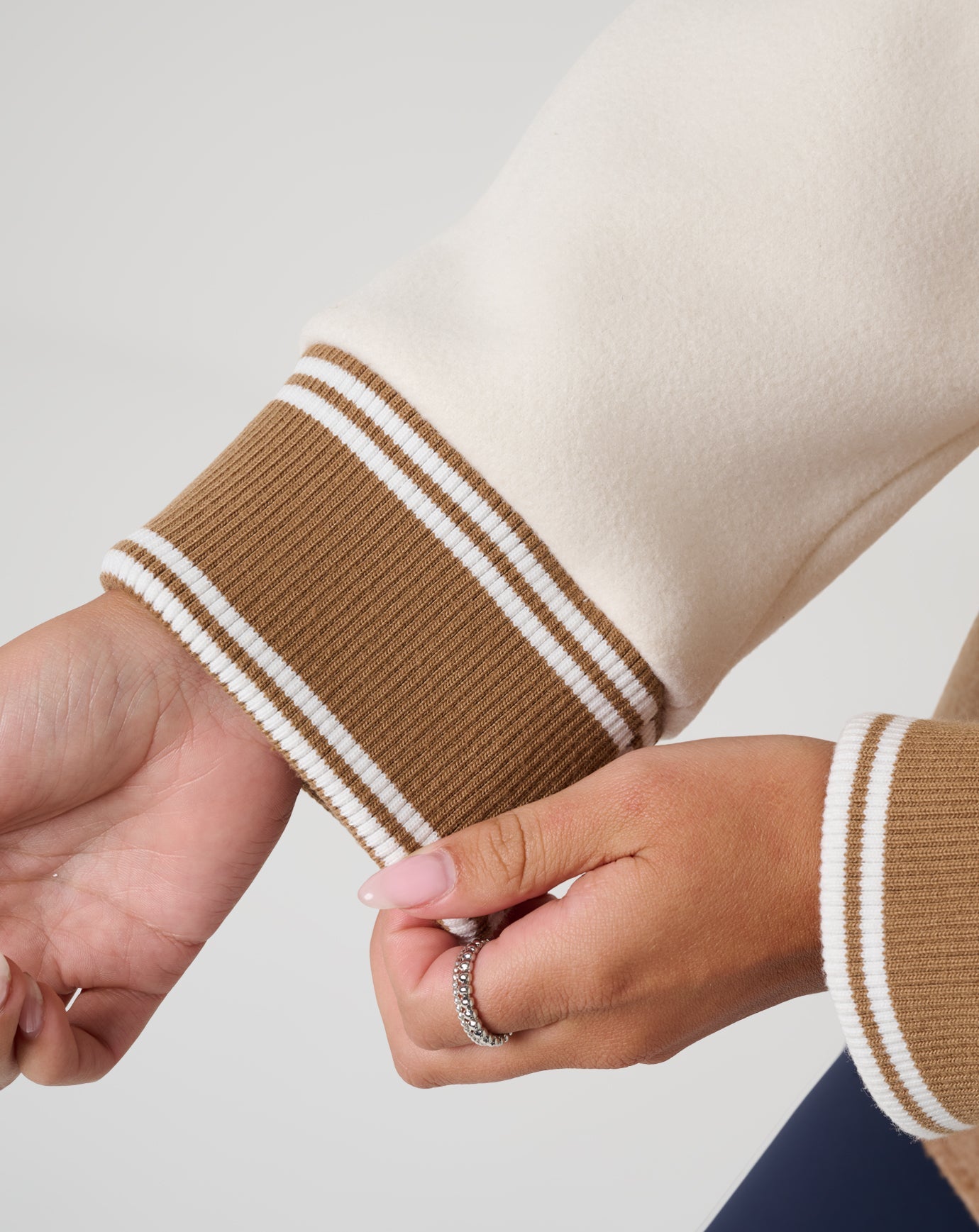 Clubside Varsity Bomber Women/Heather Chestnut Multi