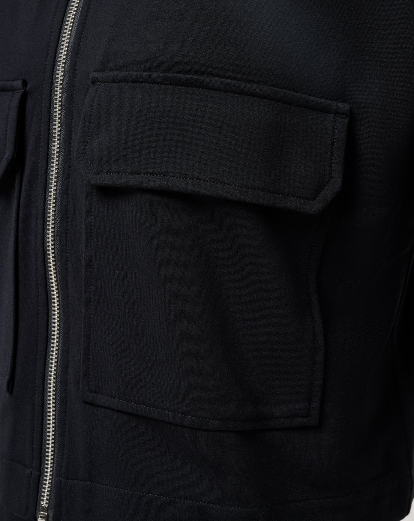 Friday Doubleknit Utility Jacket Women/Black