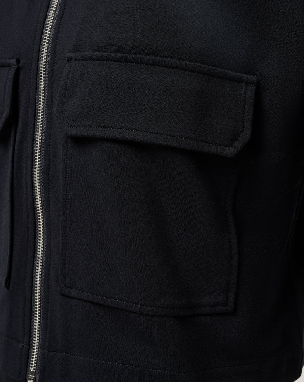 Friday Doubleknit Utility Jacket Women/Black