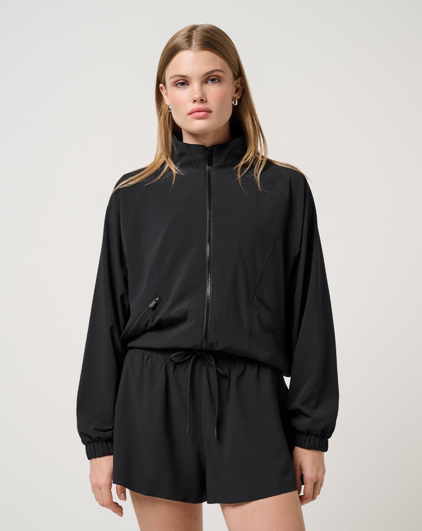 BreezeBlend Travel Day Jacket Women|Golf/Black