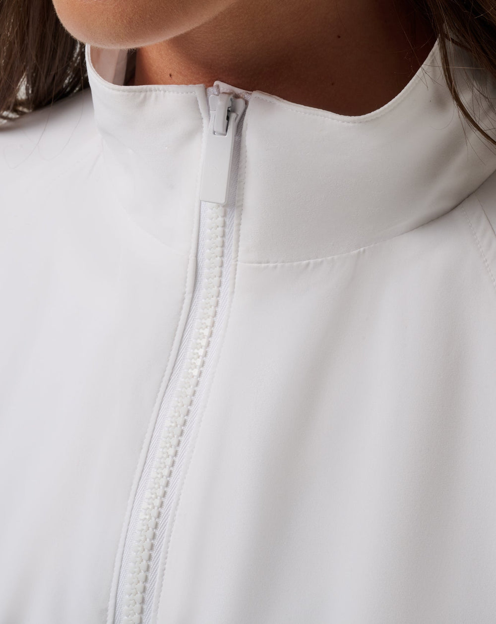 BreezeBlend Travel Day Jacket Women|Golf/White