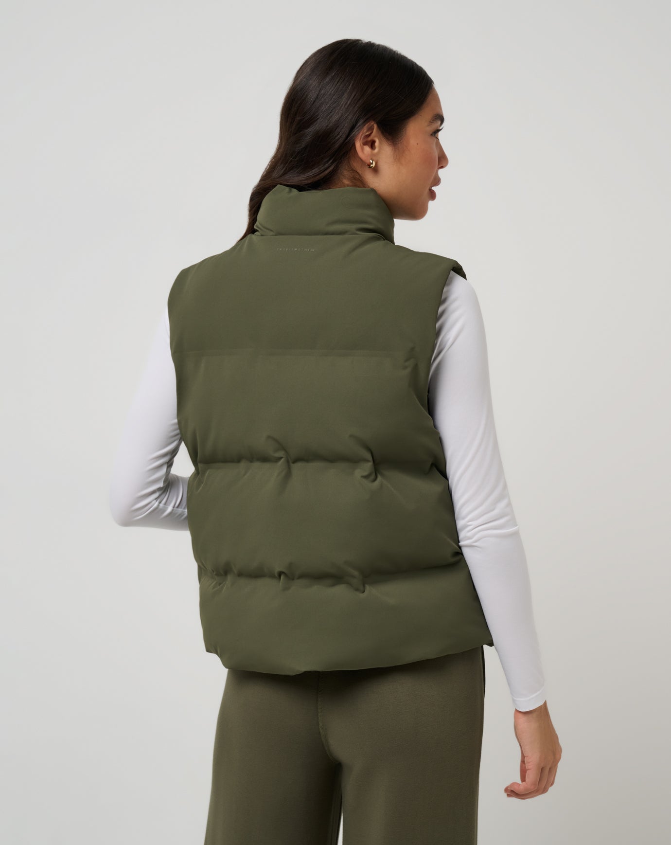 Moontide Bonded Puffer Vest Women/Grape Leaf