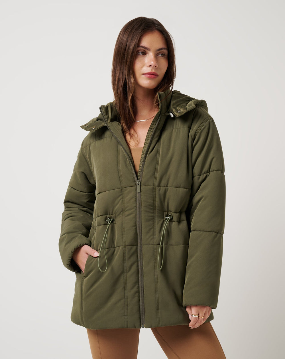 Mont Blanc Hood Puffer Women/Grape Leaf