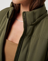 Mont Blanc Hood Puffer Women/Grape Leaf
