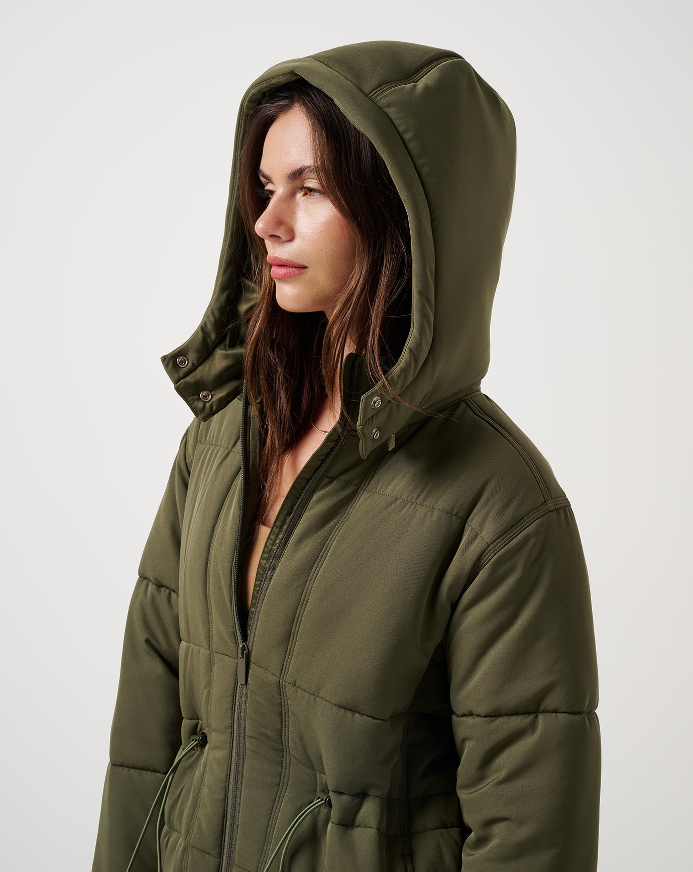 Mont Blanc Hood Puffer Women/Grape Leaf