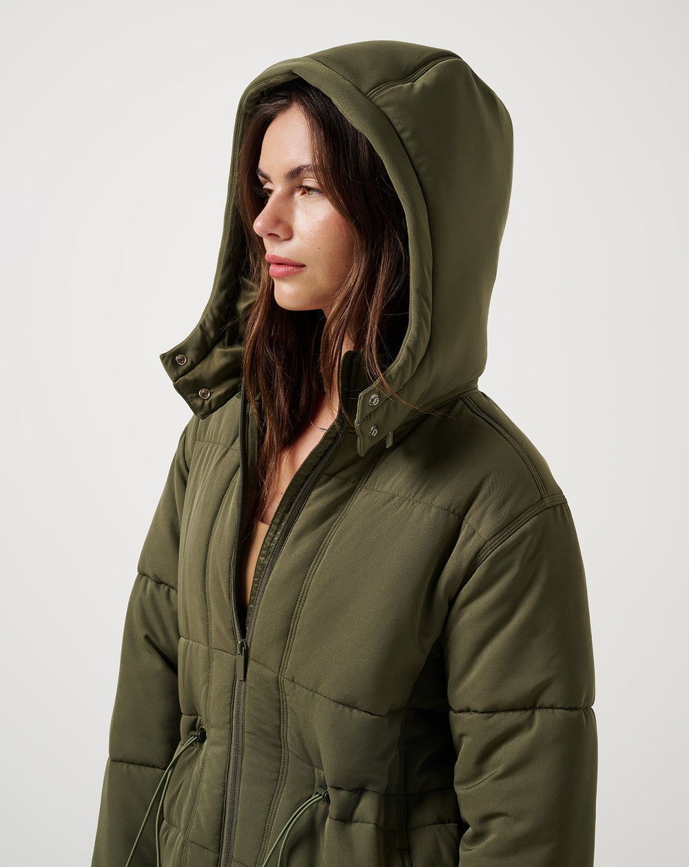 Mont Blanc Hood Puffer Women/Grape Leaf