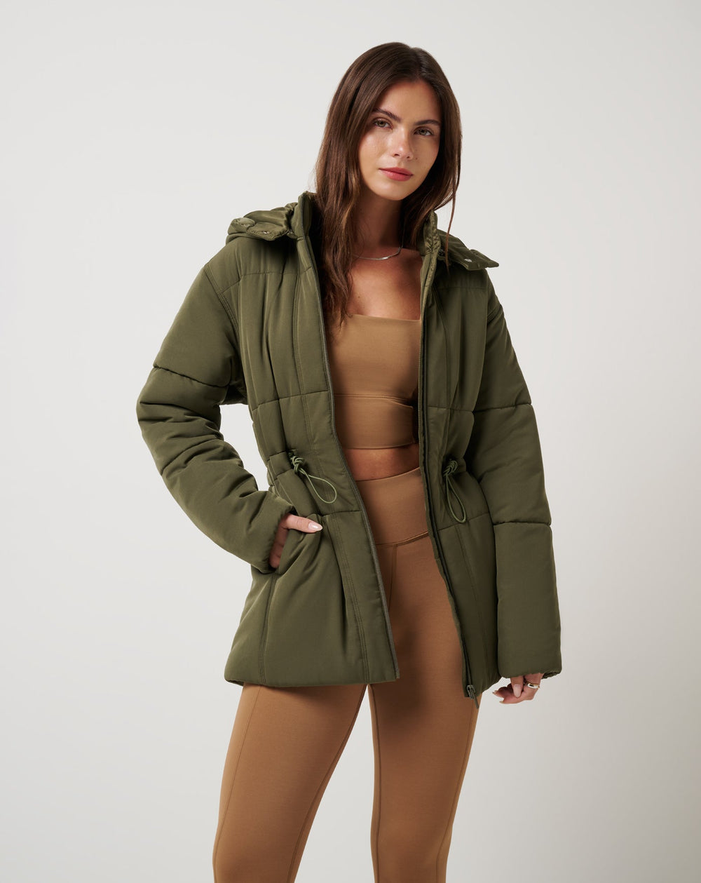 Mont Blanc Hood Puffer Women/Grape Leaf