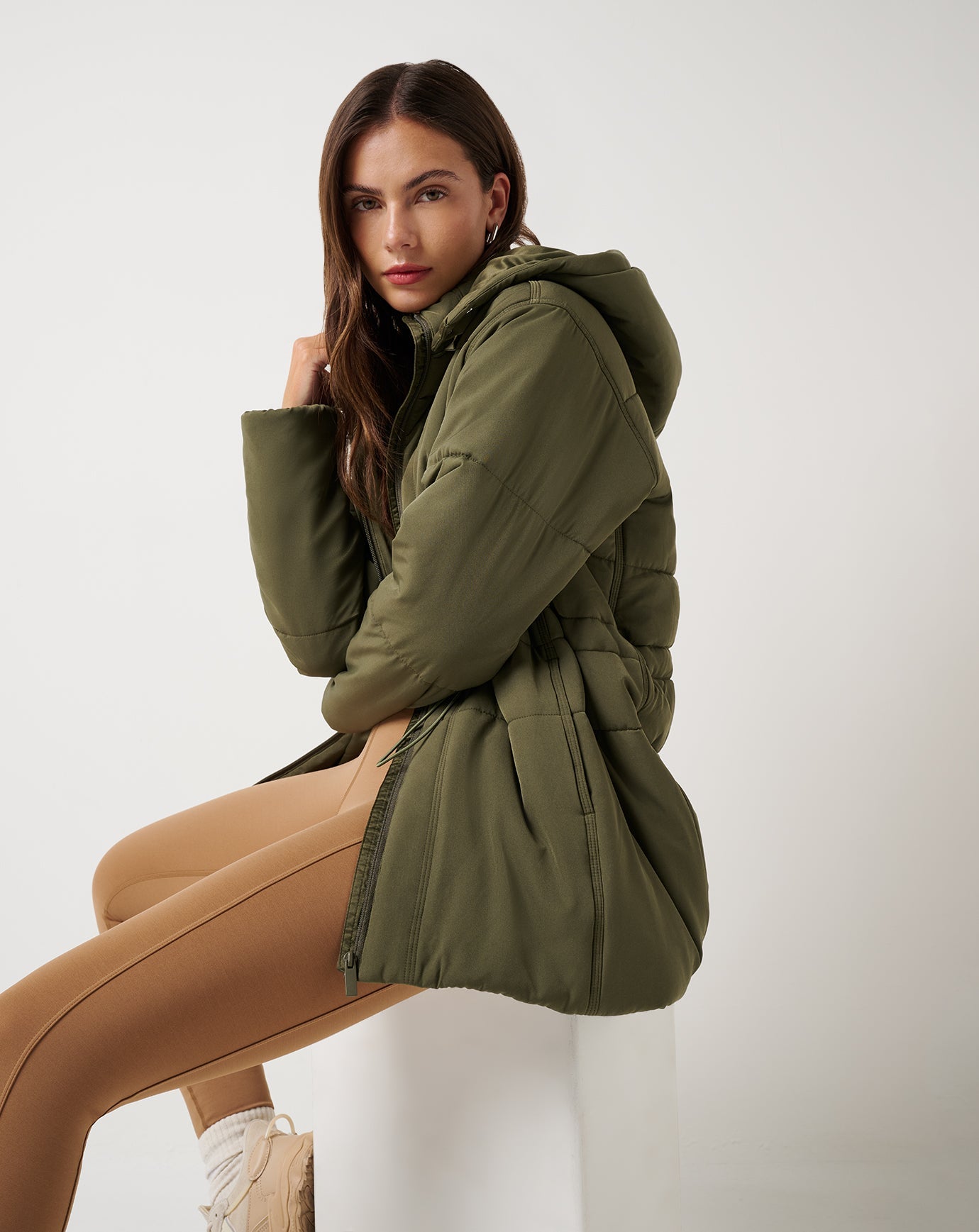 Mont Blanc Hood Puffer Women/Grape Leaf