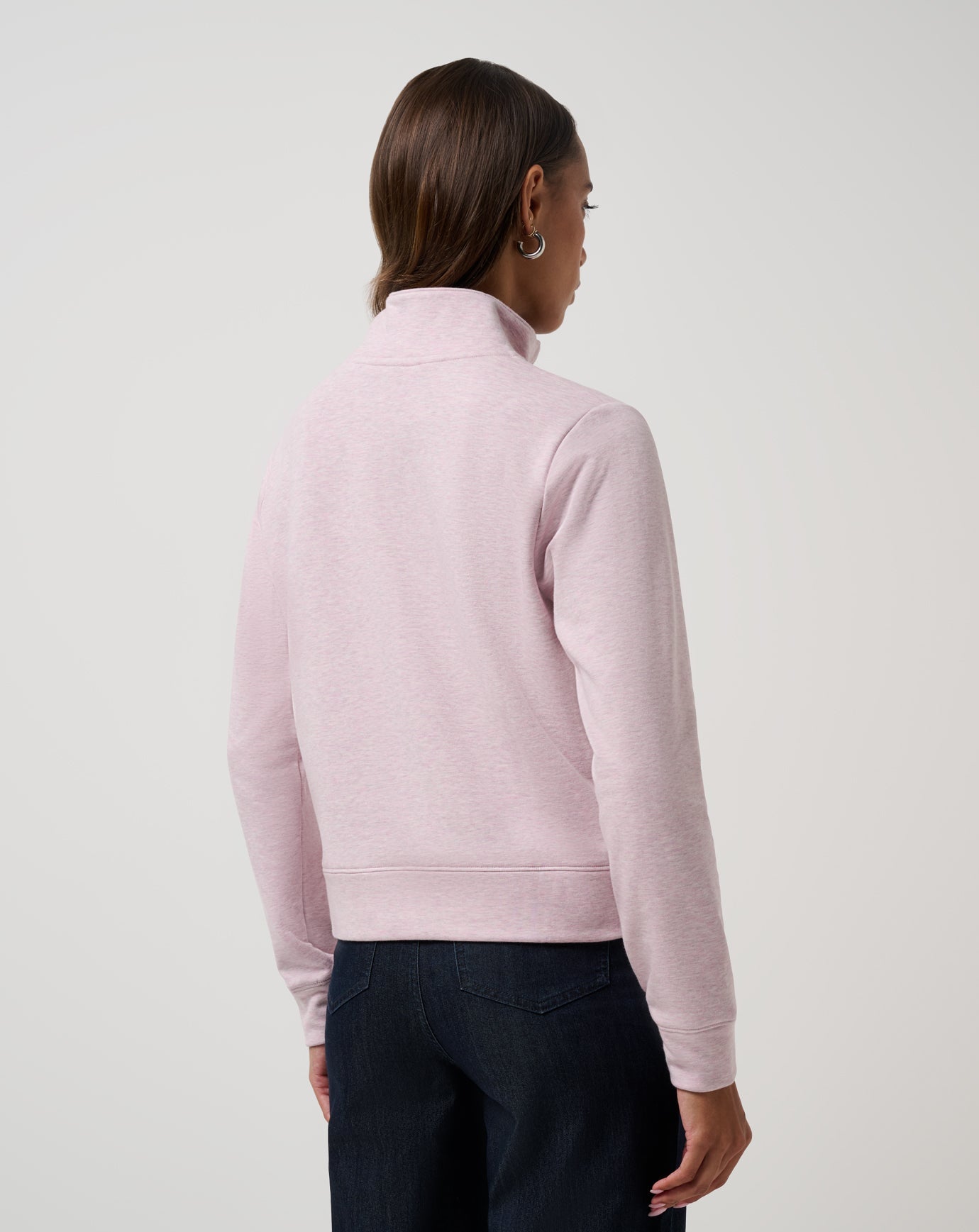 Cloud Fleece Half Zip 2.0 Women|Golf/Heather Violet Ice