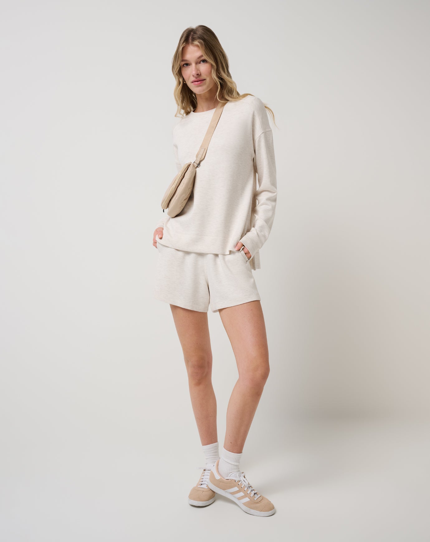 Skyloft Soft Crew Women/Heather Brazillian Sand