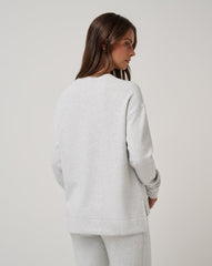 Skyloft Soft Crew Women/Heather Light Grey