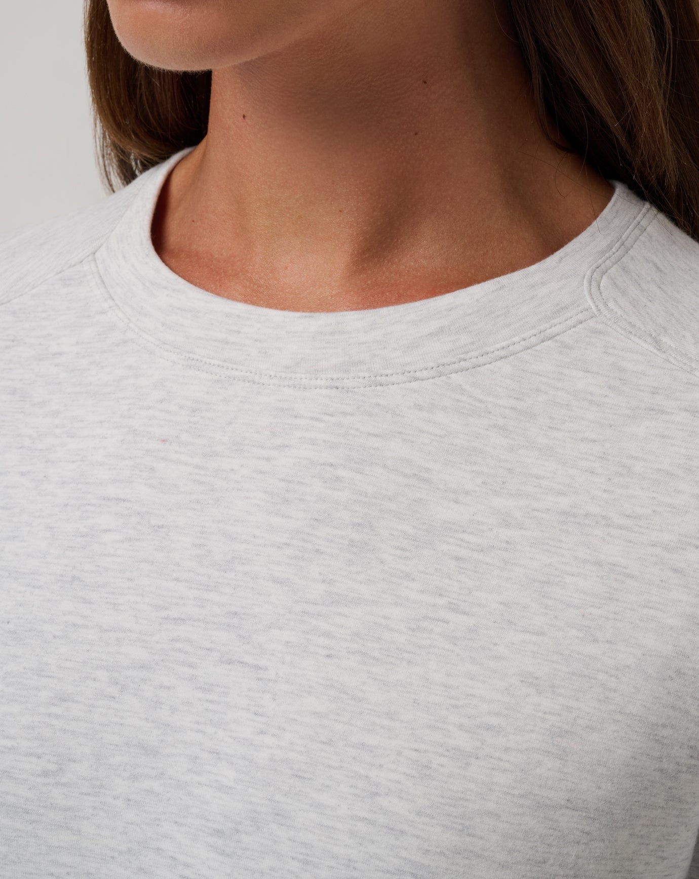 Skyloft Soft Crew Women/Heather Light Grey
