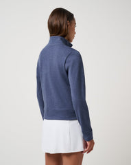 Cloud Fleece Half Zip 2.0 Women|Golf/Heather Navy Blazer