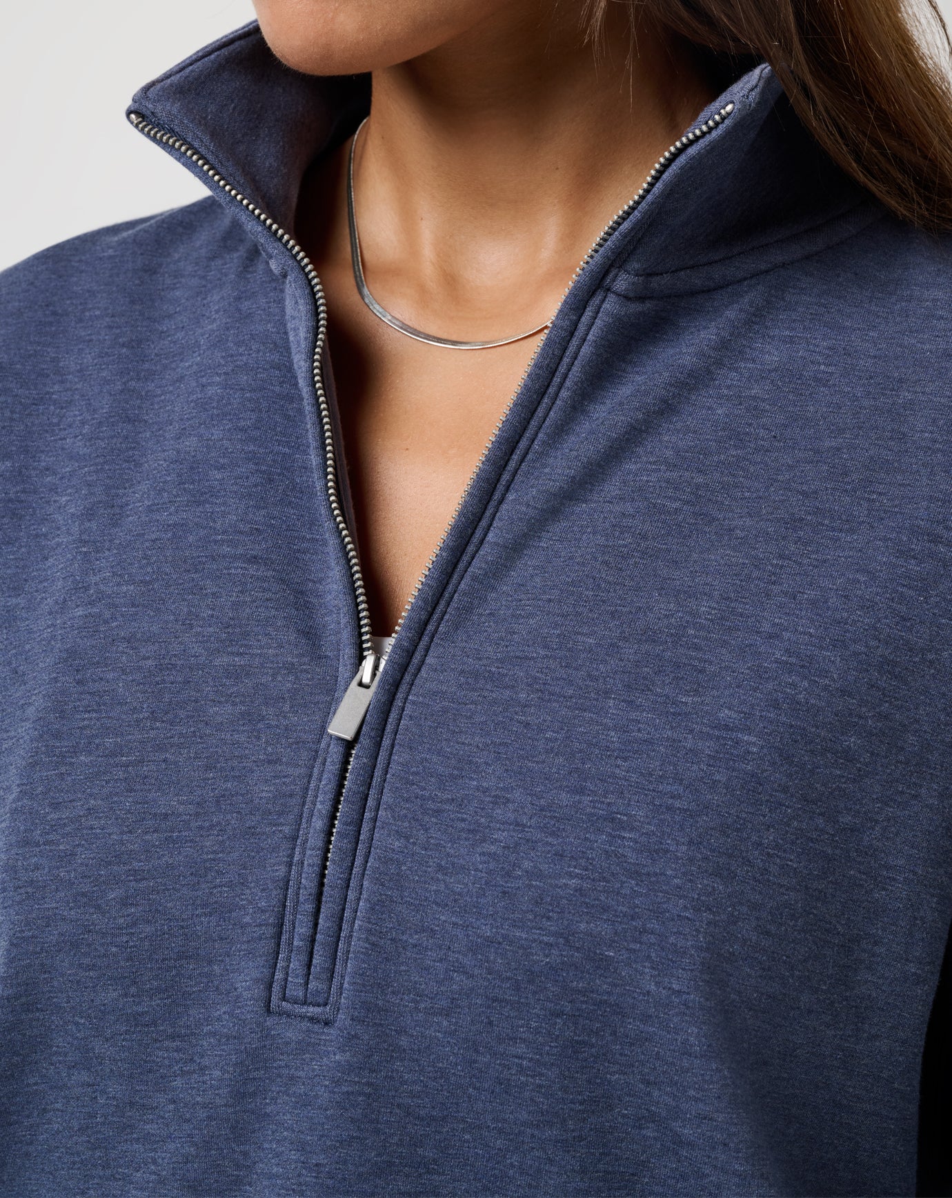 Cloud Fleece Half Zip 2.0 Women|Golf/Heather Navy Blazer