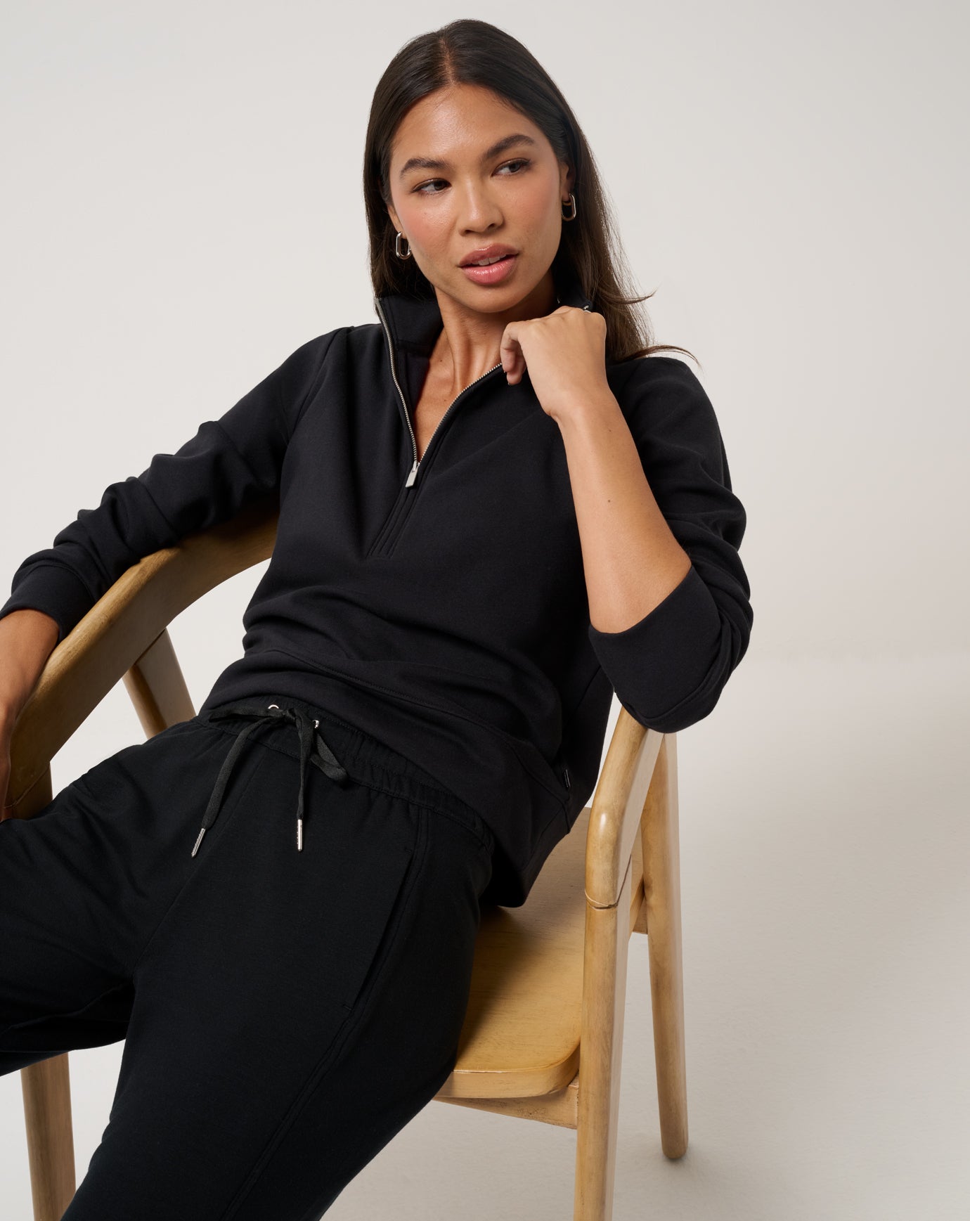 Cloud Fleece Half Zip 2.0 Women|Golf/Black
