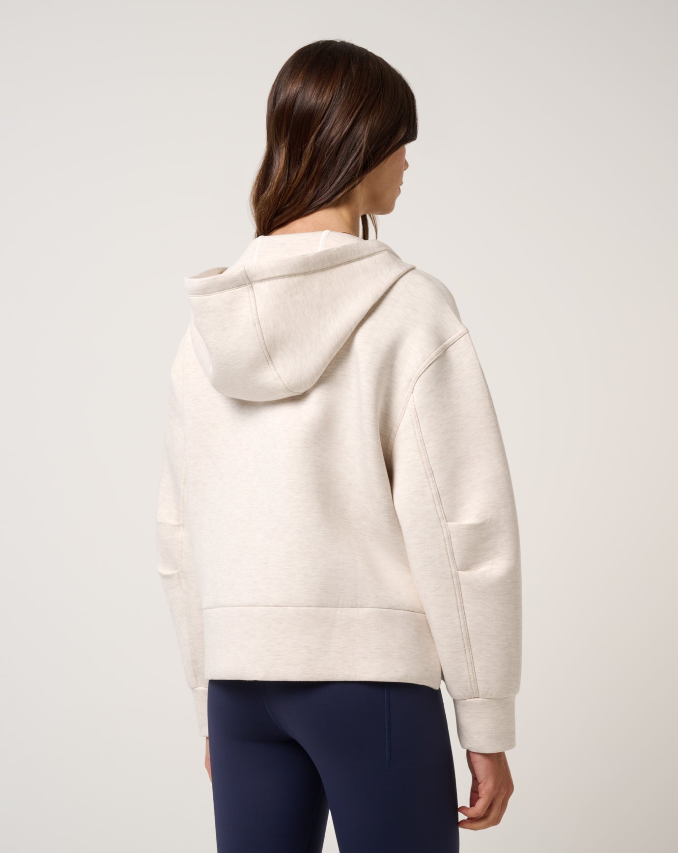 Cloudscape Zip Hood Women/Heather Brazillian Sand