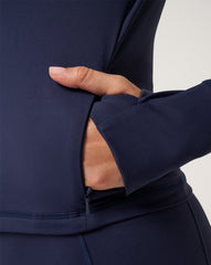 Moveknit Full Zip 2.0 Women/Navy Blazer
