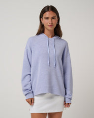 Skyloft Soft Hoodie Women/Heather Soft Blue