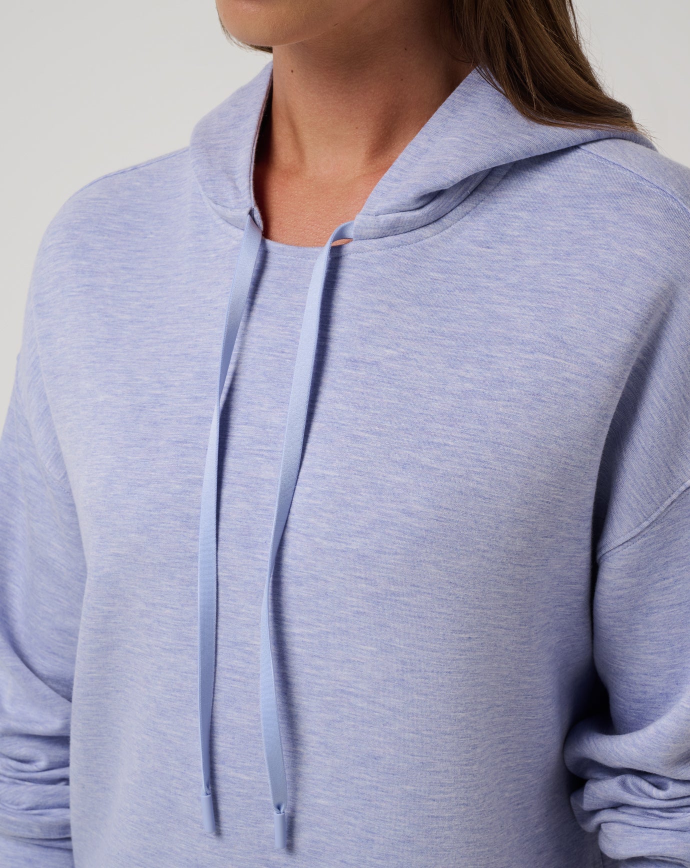 Skyloft Soft Hoodie Women/Heather Soft Blue