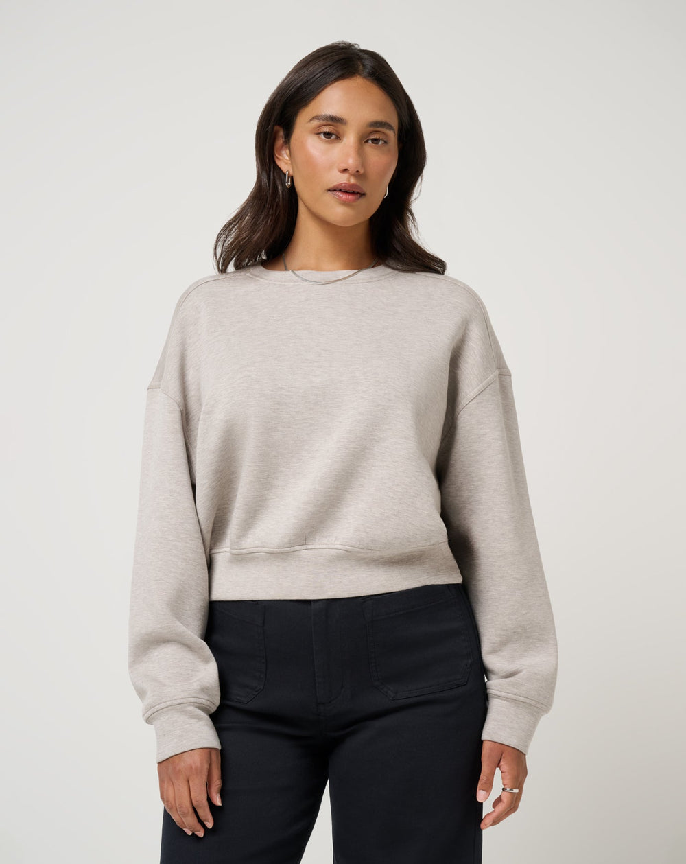 Cloudscape Pullover Women/Heather Savannah Tan