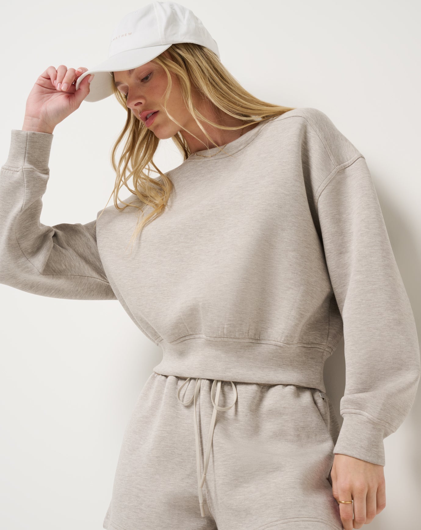 Cloudscape Pullover Women/Heather Savannah Tan