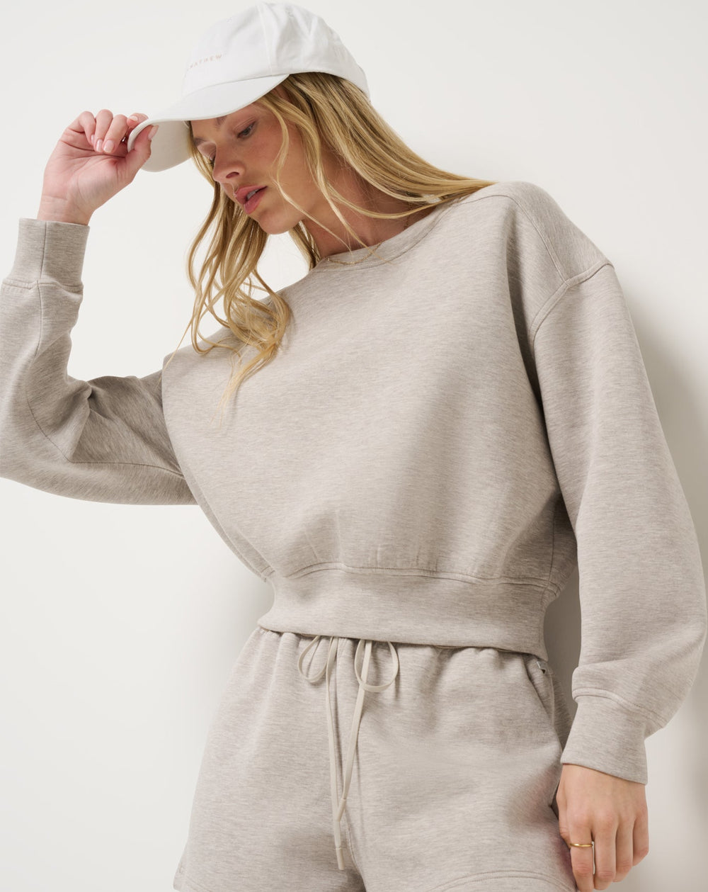 Cloudscape Pullover Women/Heather Savannah Tan