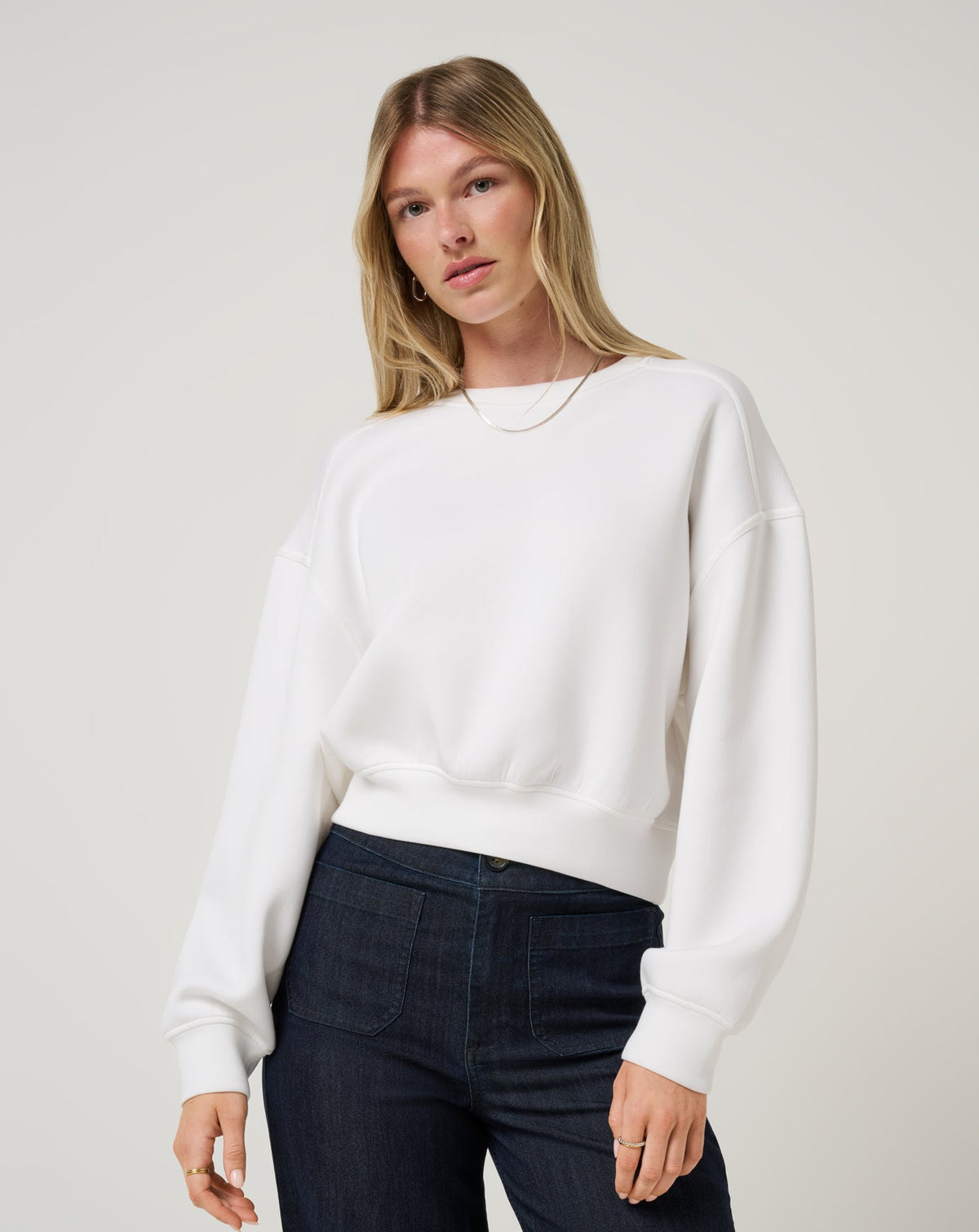 Cloudscape Pullover Women/Snow White