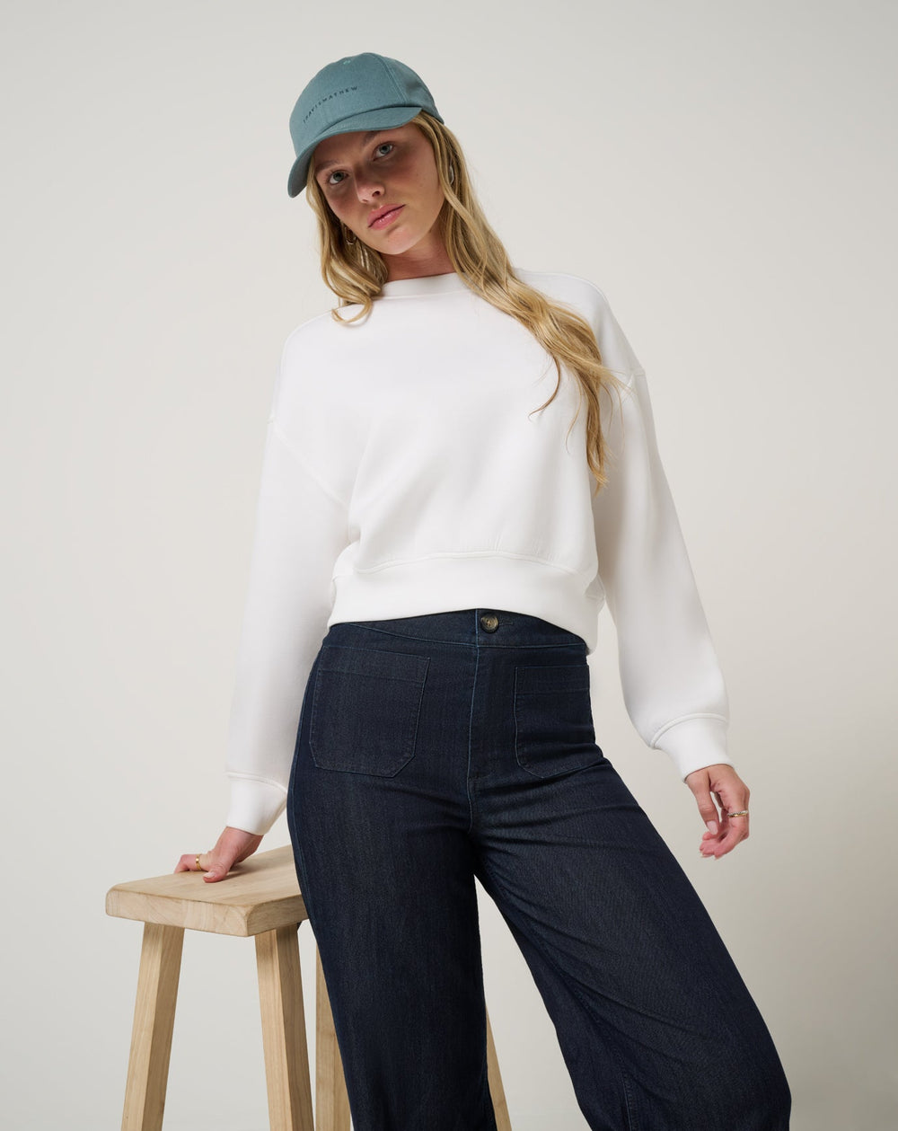 Cloudscape Pullover Women/Snow White