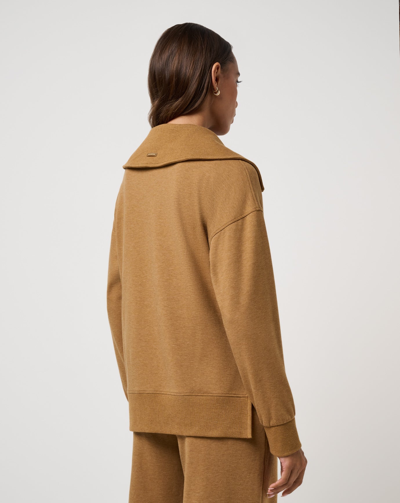 Save The Day Cloud Half Zip 2.0 Women/Heather Spice