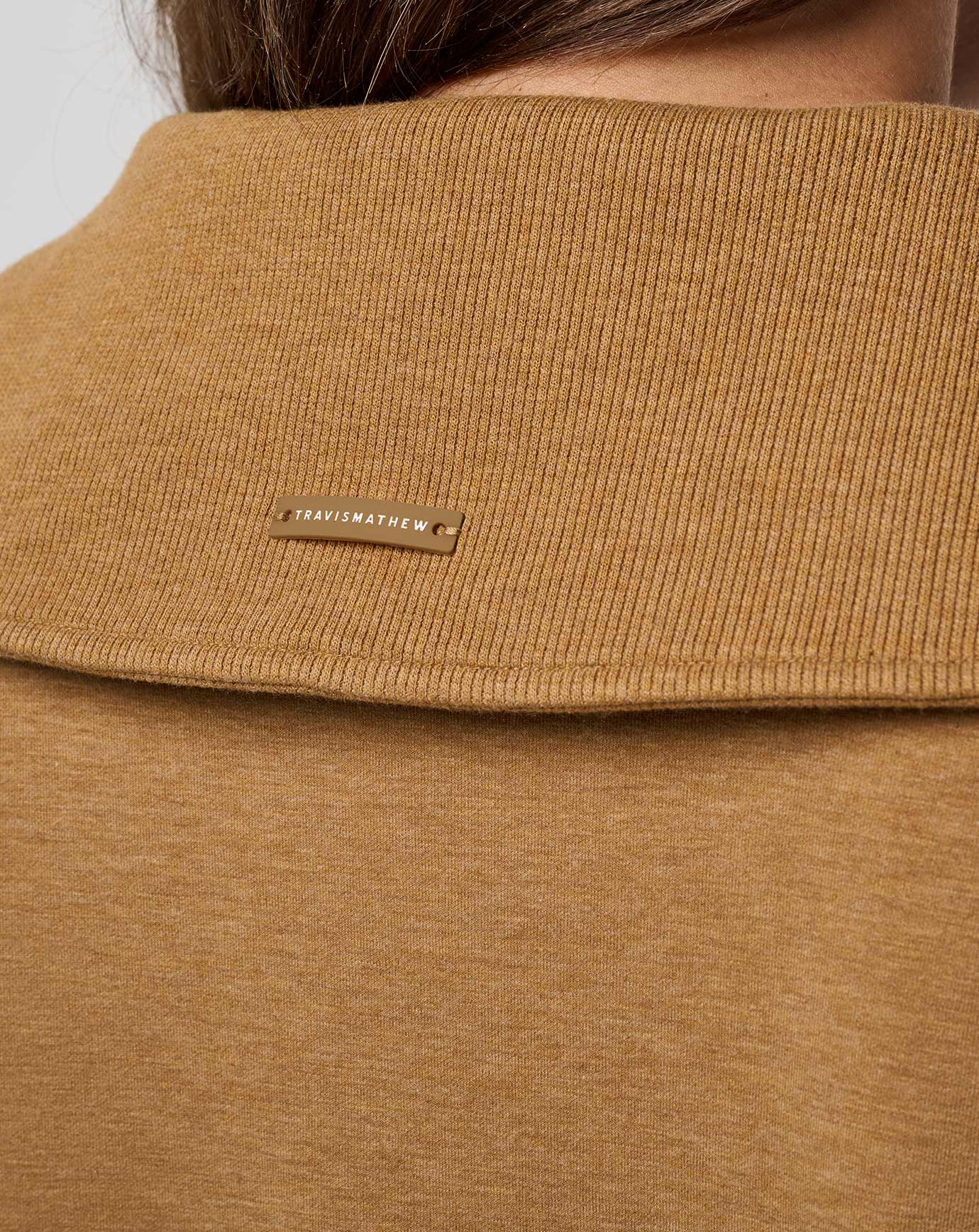 Save The Day Cloud Half Zip 2.0 Women/Heather Spice