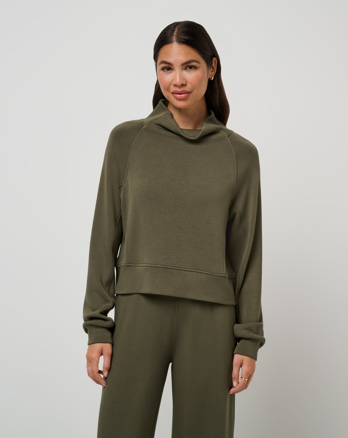 Skyloft Soft Funnel Neck Women/Grape Leaf