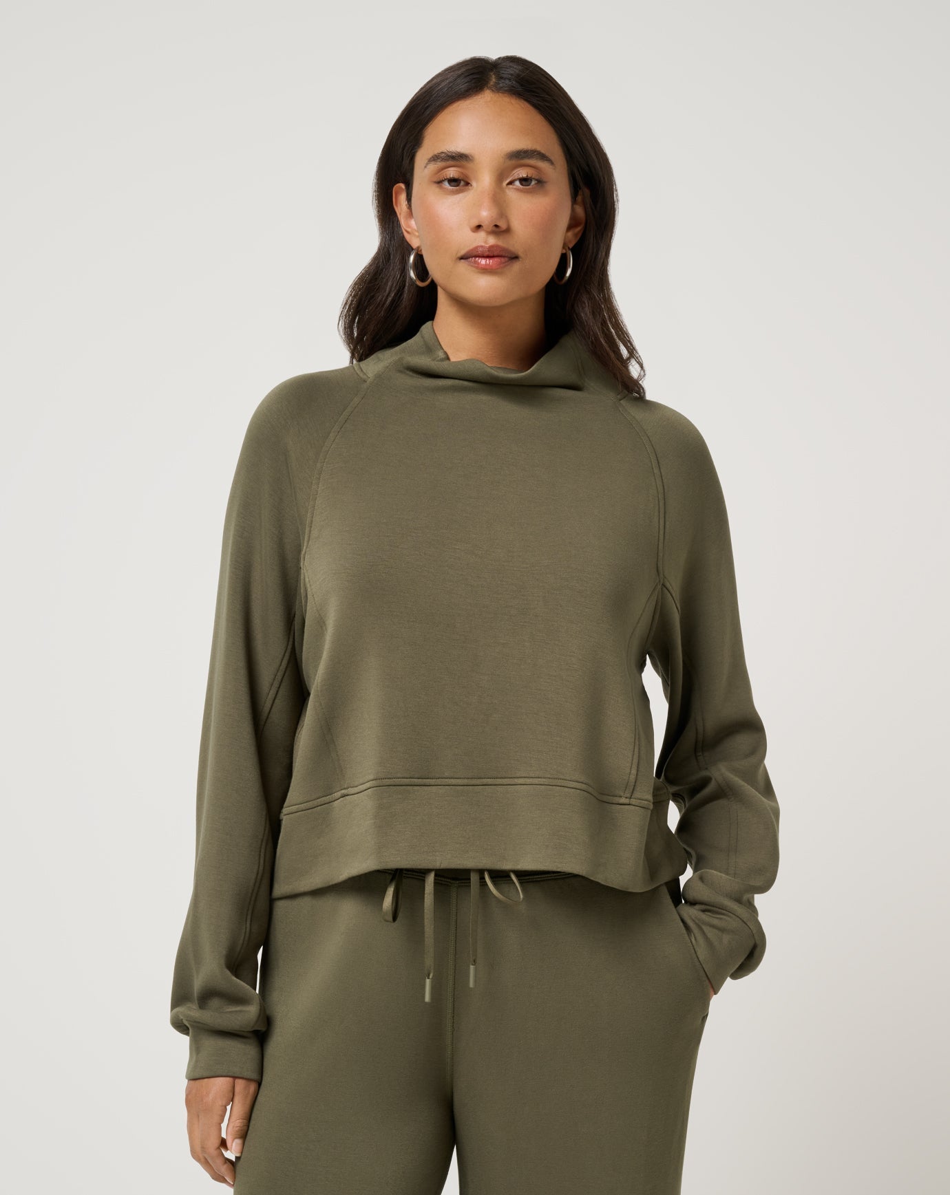 Skyloft Soft Funnel Neck Women/Grape Leaf