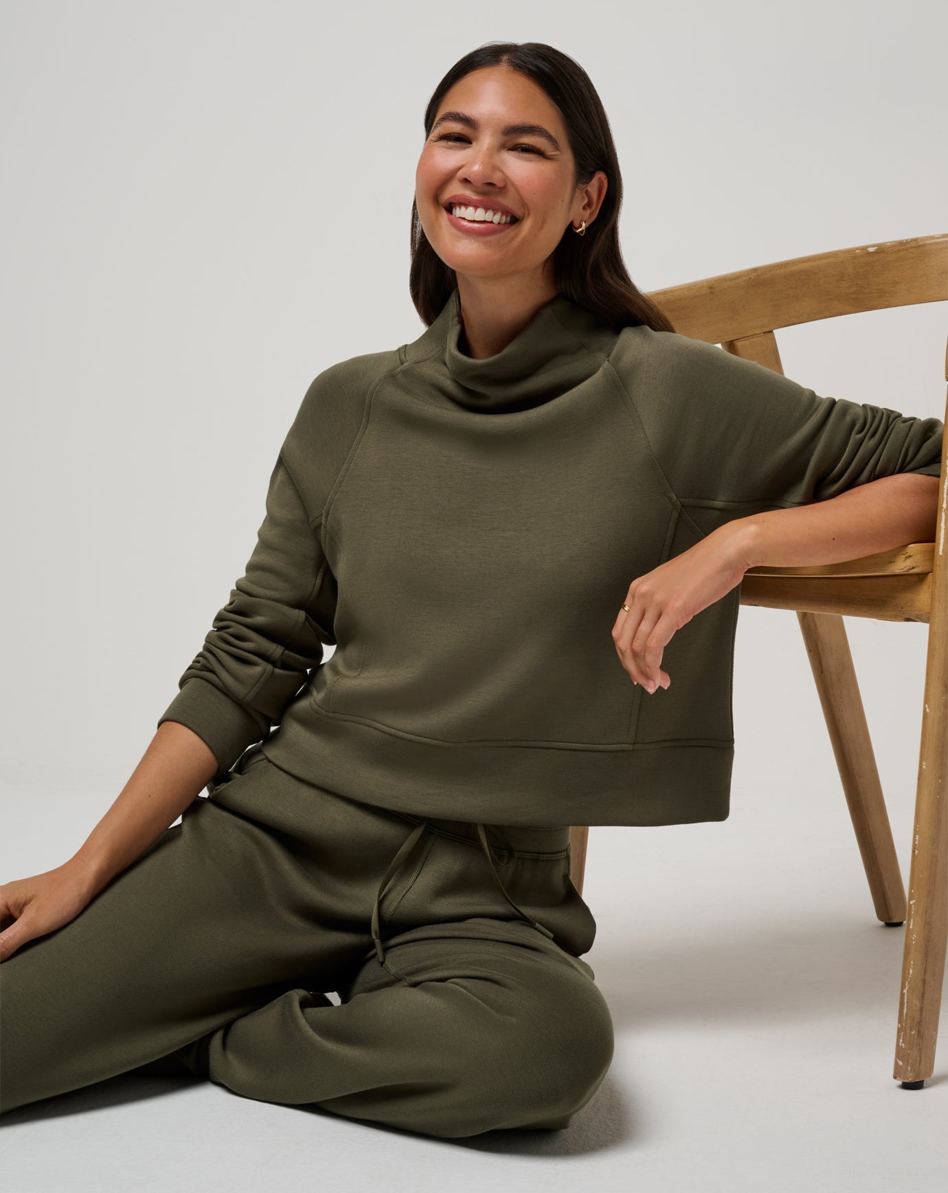 Skyloft Soft Funnel Neck Women/Grape Leaf