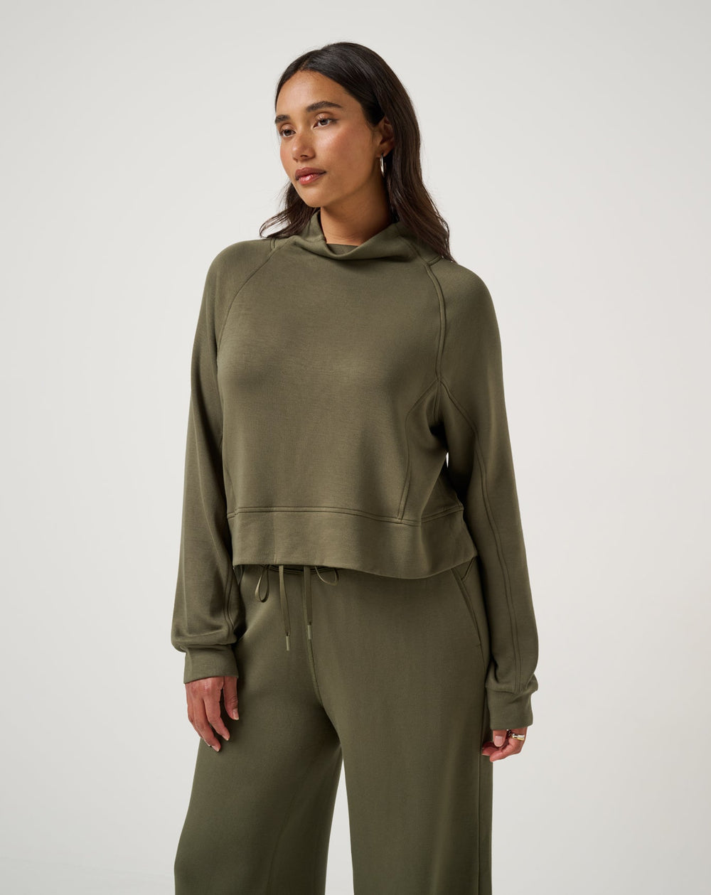 Skyloft Soft Funnel Neck Women/Grape Leaf