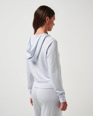 Cloud Terry Zip Hoodie Women/Heather Ancient Water