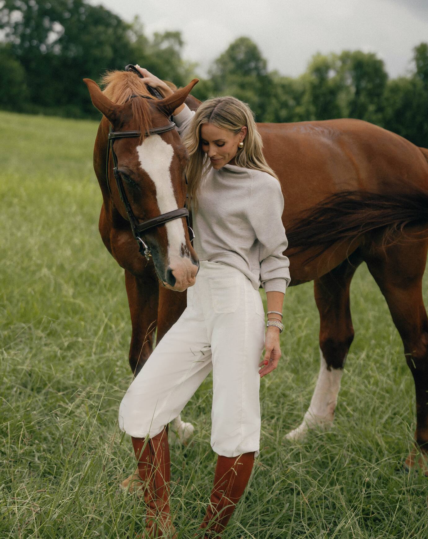 Skyloft Soft Funnel Neck Women/Heather Savannah Tan