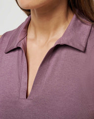 Skyloft Light Sleeveless Polo Women|Golf/Heather Flint