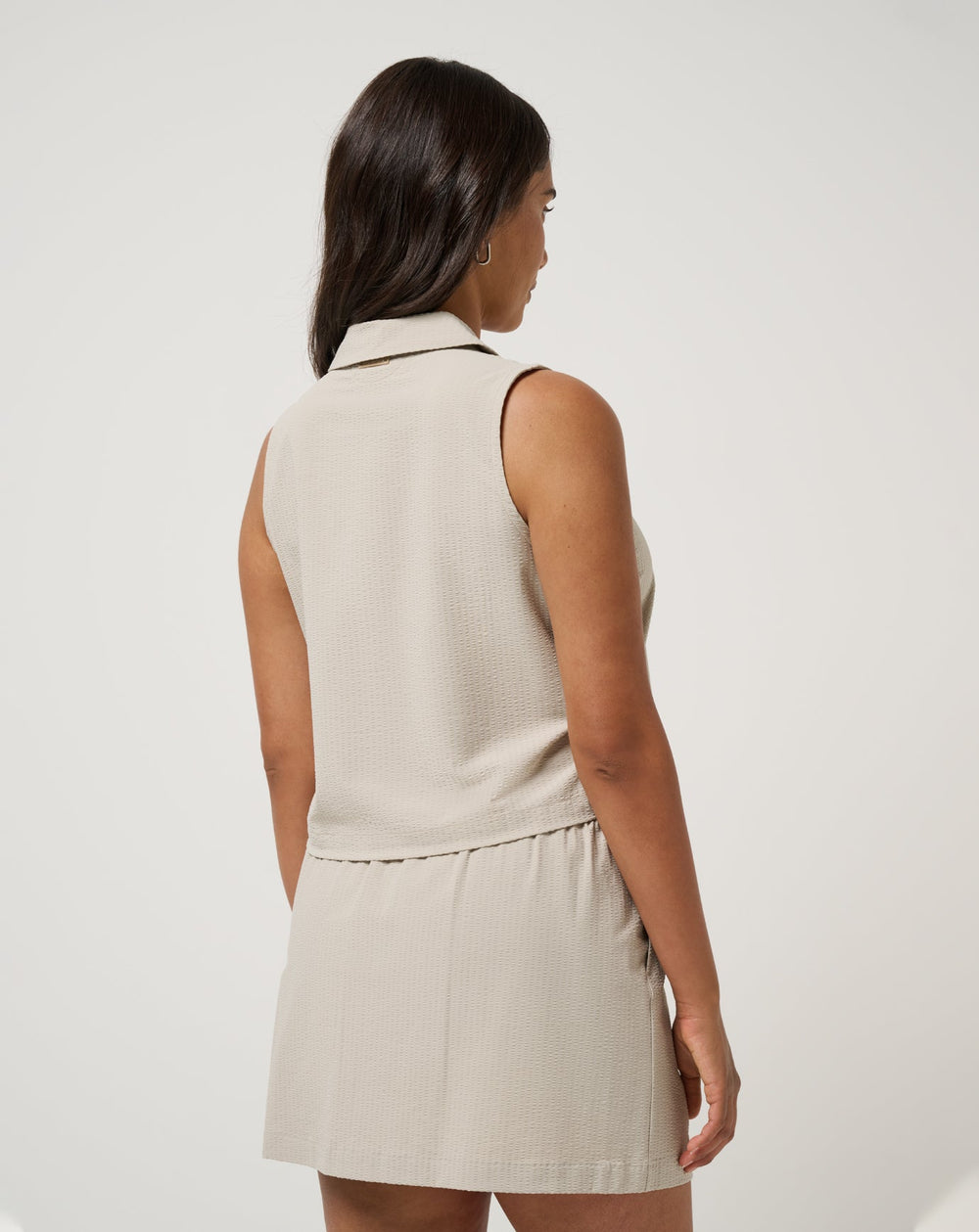 Timeless Breezeblend Polo Women|Golf/Island Fossil