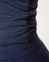 Skyline Jersey Tank Women/Heather Navy Blazer