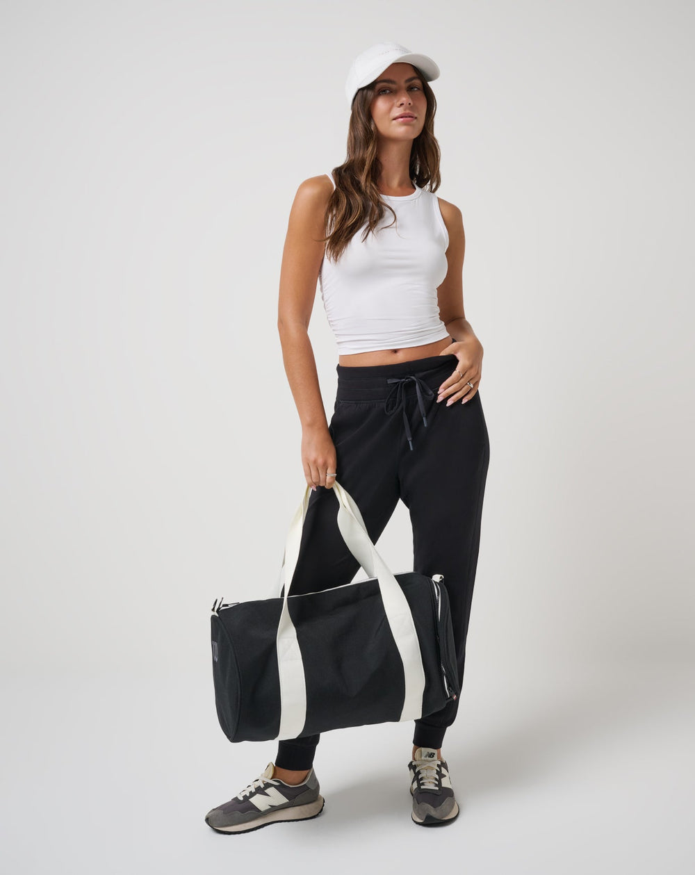 Skyline Jersey Tank Women/White